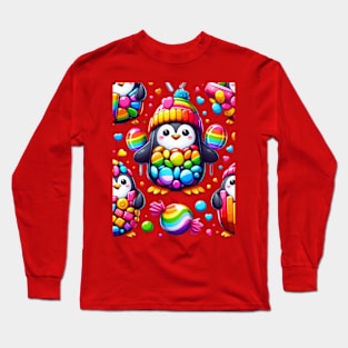 Penguins Candy 8 Long Sleeve T-Shirt